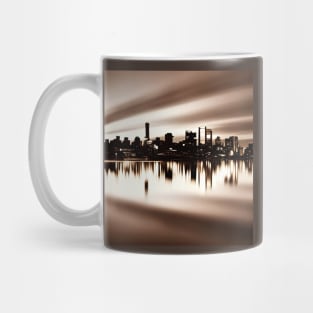 Melbourne Docklands landscape Photo Mug